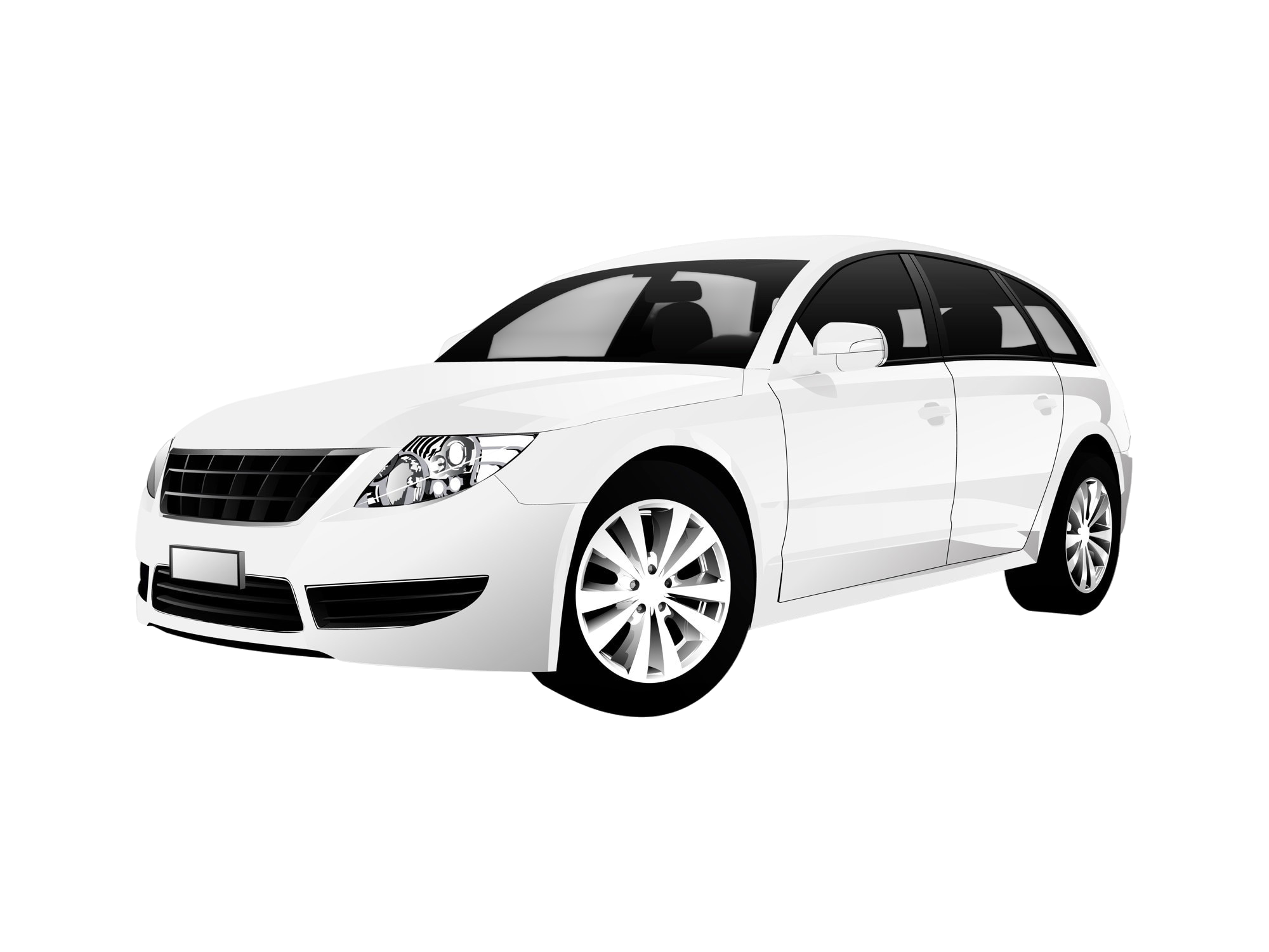 Sedan body type car